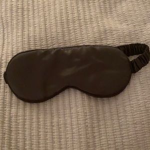Slip Black Silk Eye Mask